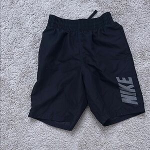 Nike Black Swim trunks boys size smaller